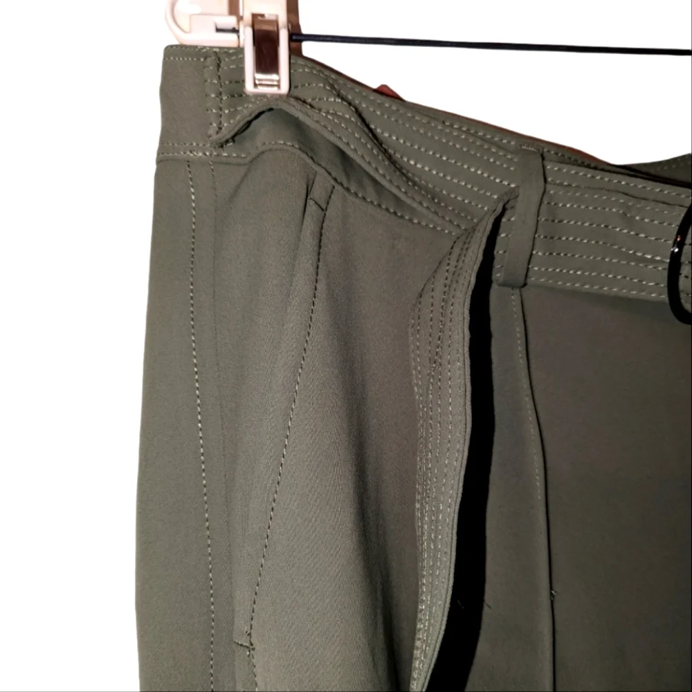 NWT Banana Republic High Rise Belted Wide Leg Trouser Pants 14 Long - Picture 10 of 13